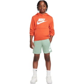 Resim Nike Club Çocuk Yeşil Günlük Stil Şort FD2997-037 