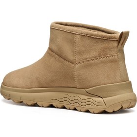 Resim Geox Kadın Bej D Spherıca 4X4 B Abx B - Suede Süet Deri Teddy Bot - Bej / 