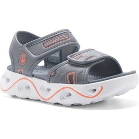 Resim Lumberjack Guapo 5fx Gri Erkek Çocuk Sandalet 000000000101986066 Gri-turuncu 