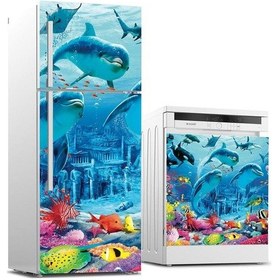 Resim Buzdolabı Ve Bulaşık Makinası Beyaz Eşya Sticker Kaplama Yunus Ba (498531390) 