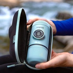 Resim Wacaco Nanopresso Manuel Espresso Makinesi, Buz Mavisi 