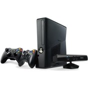 Resim Xbox 360 Slim 250 GB 50 Oyun Yüklü Konsol + 2 Kol + Kinect Sensör (İthalatçı Garantili) 