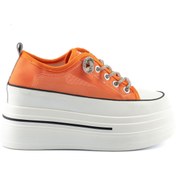 Resim Guja Kadın Kalın Taban Taş Bağcıklı Sneaker 