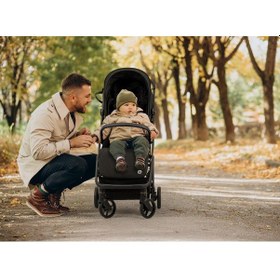 Resim Bagi Compact Autofold Bebek Arabası Black Black 