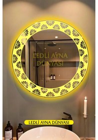 Resim 80 Cm Günışığı Minimal Dairesel Banyo / Lavabo Aynası Koridor Led Diğer 