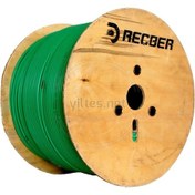 Resim Reçber Rg6 U6 Phy-Pvc Cu/Cu Kablo - Yeşil 500 Metre 