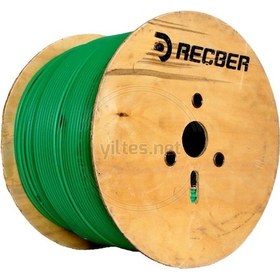 Resim Reçber Rg6 U6 Phy-Pvc Cu/Cu Kablo - Yeşil 500 Metre 