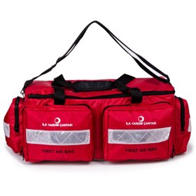 Resim Comfort Plus İlk Yardım Çantası Büyük Boy 2 Çepli Kırmızı 