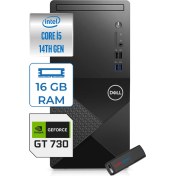 Resim Dell Vostro 3020MT Intel Core I5 14400 16GB 2tb SSD 4GB/GT730 Freedos Masaüstü Bilgisayar ZTN2042VDT3020MTGF109+ZETTAUSBBELLEK 