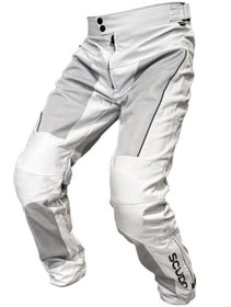 Resim Scudo Milano Gri Yazlık Fileli Motosiklet Pantolonu - L 