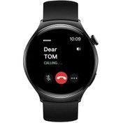 Resim Haino Teko RW34 Watch 4 Amoled Ekran Android İos HarmonyOs Uyumlu Akıllı Saat Siyah Haino Teko