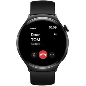 Resim Haino Teko RW34 Watch 4 Amoled Ekran Android İos HarmonyOs Uyumlu Akıllı Saat Siyah Haino Teko