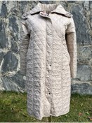 Resim Baharlık Kapitone Mont A. Bej Büyük Beden 105cm Çok Renkli 