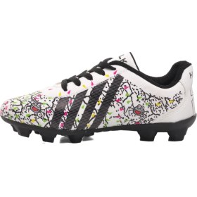 Resim Ayakmod Hulk Örümcek Desenli Beyaz Çocuk Krampon 