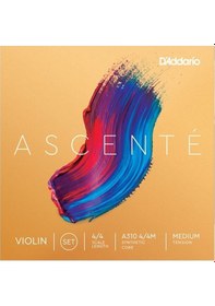 Resim D´Addario A310 4/4M Ascente Keman Teli Set 4/4 