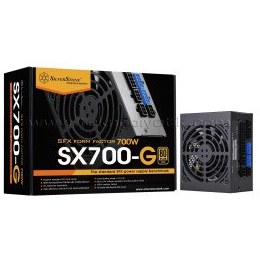 Resim Silverstone SX700-G 700W 80+ GOLD SFX Tam Modüler Güç Kaynağı (SST-SX700-G-V1) 