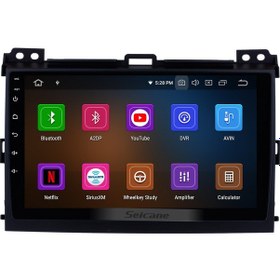 Resim Toyota Land Cruıser/ Prado 2004-2008 Multimedya Navigasyon Usb Kamera Carplayer 4 Ram 