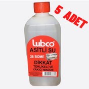 Resim Asitli Su500ml (akü Asiti) 5ad.(1lt-2lt-3lt-5lt-10lt Mevcut) 