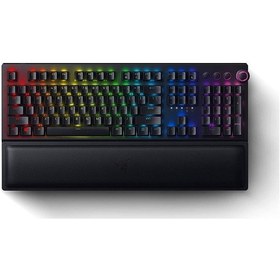 Resim Razer BlackWidow V3 Pro Sarı Switch Kablosuz RGB İngilizce Mekanik Oyuncu Klavye 