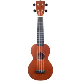 Resim Mahalo MR1TBR Soprano Ukulele (Transparent Brown) 