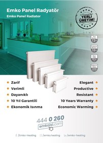 Resim Emko Panel Radyatör 400x1100 