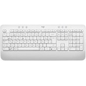 Resim Logitech K650 Signature Grafit Beyaz Kablosuz Klavye 