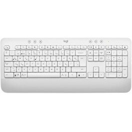 Resim Logitech K650 Signature Grafit Beyaz Kablosuz Klavye 