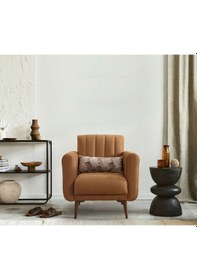 Resim Bona Berjer - Ceviz Ayak Valebo-16 Kahve 