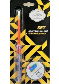 Resim Onton Kontrol Kalemi + Elektrik Bandı Set 