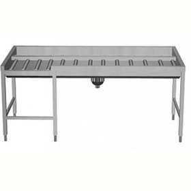 Resim Electrolux Professional Manuel Ayrıştırma Tezgahı 4 Sepetli Önden Bağlantı Soldan - Sağa 2130 MM HSMSF4LR 