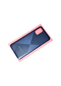 Resim Tkgz Samsung Galaxy Uyumlu A02s Kasa Arka Pil Batarya Kapağı Mavi 