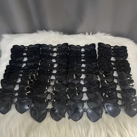 Resim 60 Adet Kalp Şeklinde Moda Gözlük - Siyah Mat Kaplama ve Kalp Kesimli, Unisex Parti Aksesuarları Doğum Günü, Cadılar Bayramı, Noel, Düğünler İçin - Çiftler & Arkadaşlar için En İyi Hediye, Sevgililer Günü Kalp Şekli Gözlükleri, Etkinlik Aksesuarları, Şık Dekorasyon, Oyuncağı Tasarım, Süsleme Gözlüğü, Arkadaş Hediyeleri 