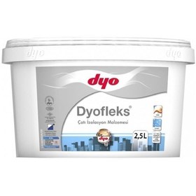 Resim Dyofleks Çatı İzolasyon Malzemesi 5 Lt Beyaz 