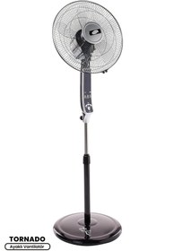 Resim GoldMaster Tornado Bakır Motorlu Yatay Salınımlı Hız Ve Zaman Ayarlı Uzaktan Kumandalı Ayaklı Vantilatör 