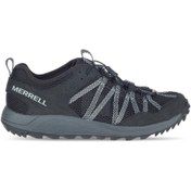 Resim Merrell Erkek Siyah Bağcıklı Spor Ayakkabısı 