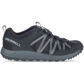 Resim Merrell Erkek Siyah Bağcıklı Spor Ayakkabısı 