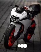 Resim KTM RC 125 200 390 Angel Eyes Halka Beyaz 