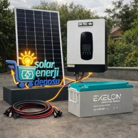 Resim Sed Solar Enerji Deposu 3000W Güneş Enerjisi Paketi 