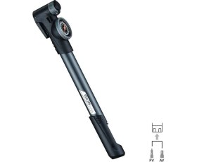 Resim Giyo GP-991 Göstergeli Pompa 120 Psı Gri/siyah 