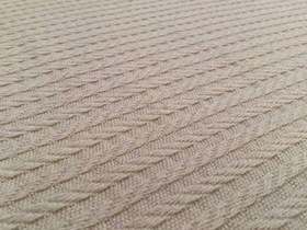 Resim Örgü Pike%100 Pamuk Kalın İplik Yumuşak Tek Kişilik 160 x 230 