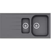 Resim Schock Viola D-150 Croma Tezgah Üstü 1.5 Göz Eviye 