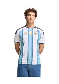 Resim Jm8396-e Adidas Argentina 26 Home Afa Erkek Forma Beyaz Jm8396-e Beyaz Turkuaz 