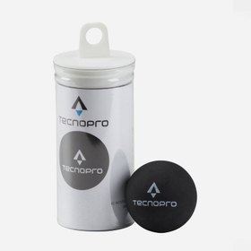 Resim Tecno Pro 2 Adet Siyah Squash Topu 
