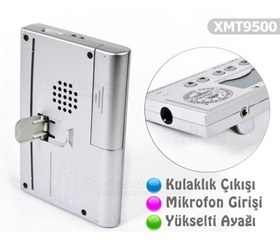 Resim Extreme XMT9500 Akort Aleti ve Metronom | Işıklı Ekran Çoklu Ritim Seçeneği 