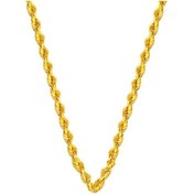 Resim Bilezikci 60 Cm. 14 Ayar Burmalı Halat Altın Zincir ZNC7272 