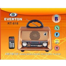 Resim Everton RT-818 Bluetooth-USB-SD-FM Nostaljik Radyo 