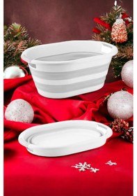 Resim Vera Bath Katlanır Çamaşır Selesi Çamaşır Sepeti Beyaz 