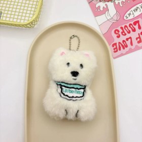 Resim OEMG Yeni Yaratıcı Sevimli Anahtarlık Karikatür Peluş Bebek Kolye Çok Yönlü Anahtarlık Kolye Çanta Bebek Çekicilik (Yurt Dışından) 