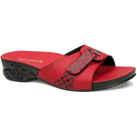 Resim Ceyo Kadın Terlik Flora Zenne (35-41) 