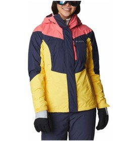 Resim Columbia Rosie Run Insulated Kadın Kayak Montu Sarı 